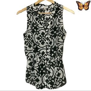 TEMPERANCE Sleeveless Peplum Blouse Size Extra Small